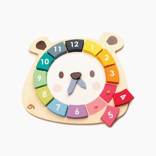Bear Colours Clock
