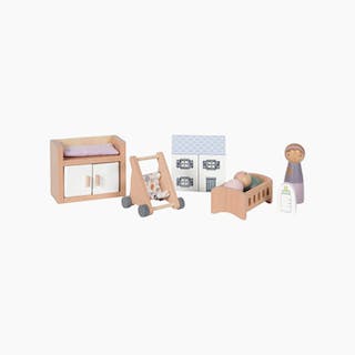 Dolls House Playset Nursery