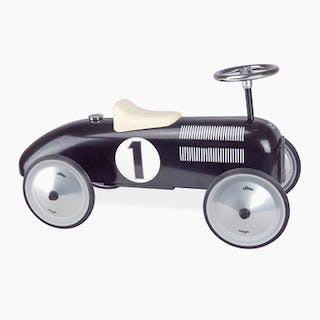 Metal Ride On Racer - Black