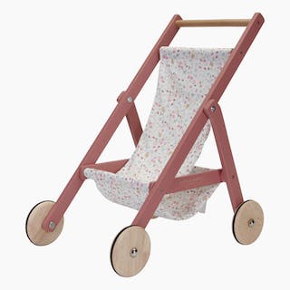 Flowers & Butterfly Doll Stroller