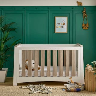 Ada Cot Bed - White & Ash