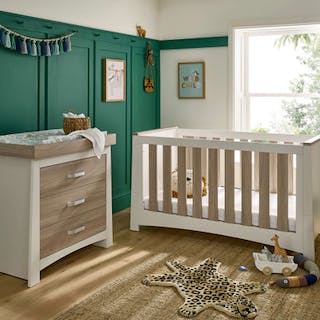Ada 2 Piece Furniture Set - White & Ash