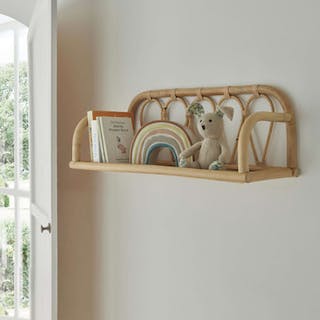 Aria Shelf - Rattan