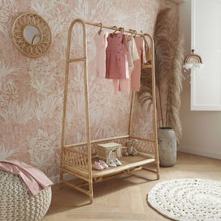 Aria Clothes Rail - Rattan