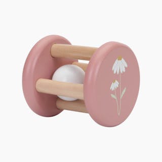 Roller Rattle Flowers - Pink